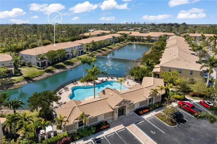 Overhead of Cordera Clubhouse/Pool