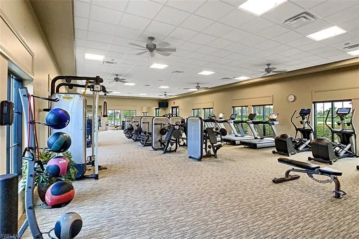 Workout area