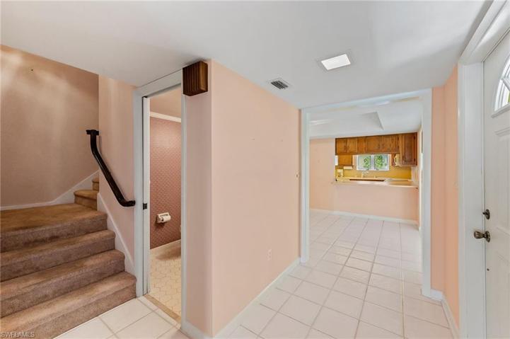 half bath on 1st floor