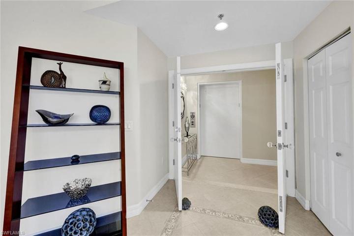 Entry from private foyer