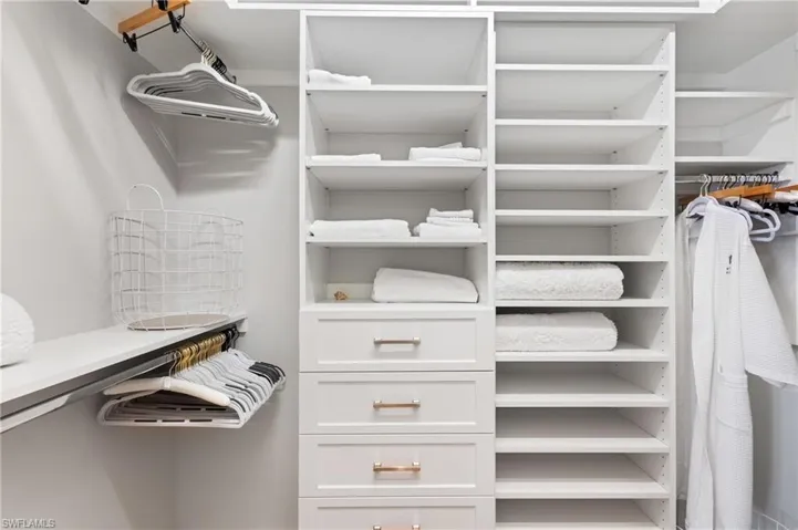 Custom shelving