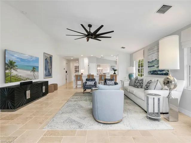Beautiful Stone Flooring throughout the home