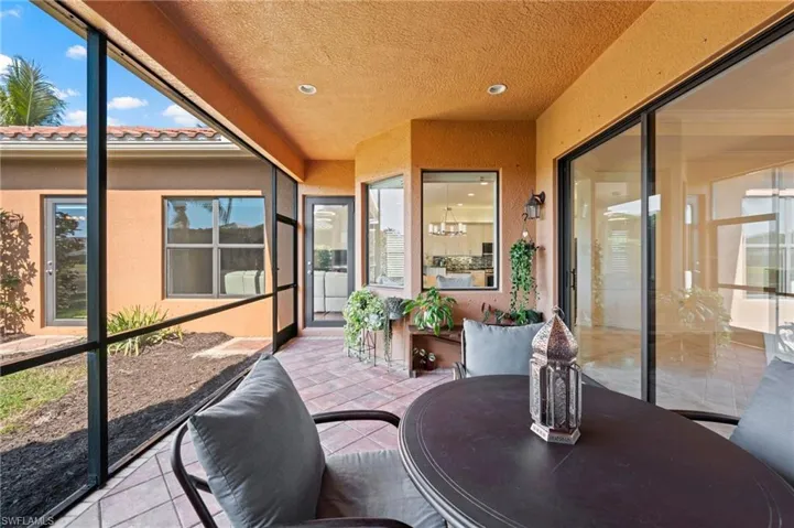 Sunroom with plenty of natural light