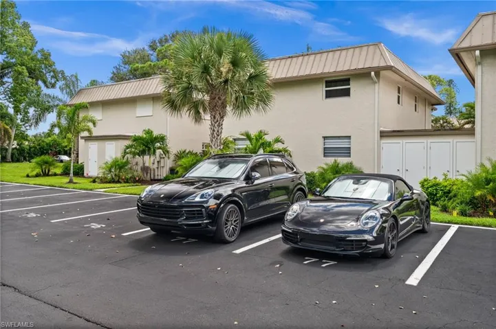 2 parking spaces