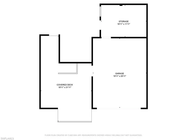 1st Floor - Garage + Workshop