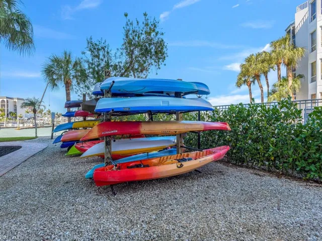 Kayak storage available