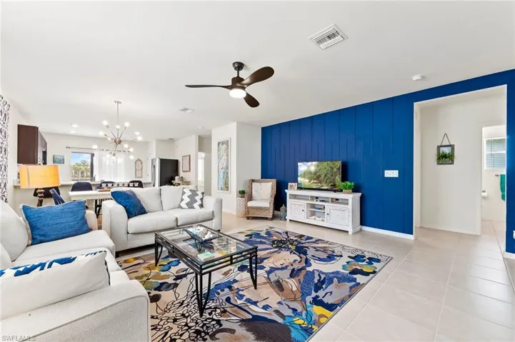 Another view of the family room. Also note, the bedrooms are split with the master in the back of the house and the 2 other bedrooms in the front of the house.