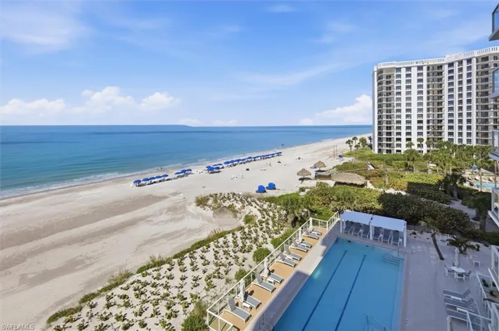 Beach, Gulf and Pool views