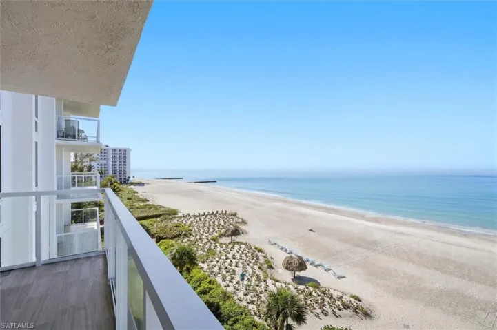 View from your balcony. Hurricane glass railings, sliding doors and windows.