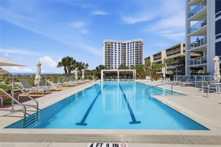 Beautiful pool area