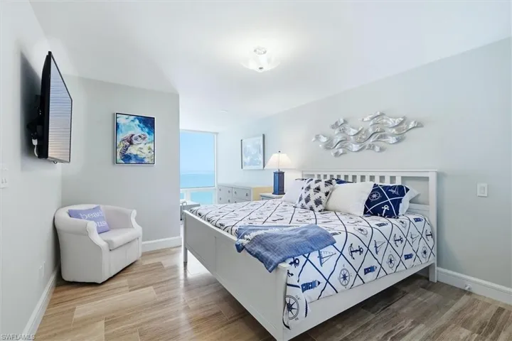 Guest Bedroom with Beach and Gulf views