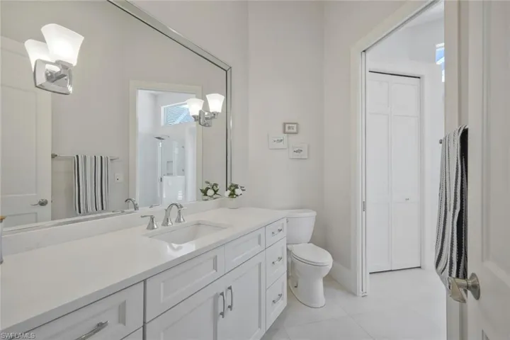 Half Bath off Primary