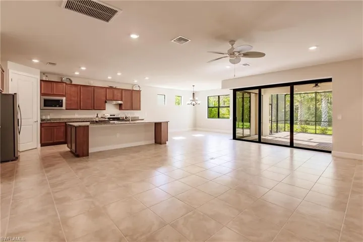 Kitchen/dining area/great room
