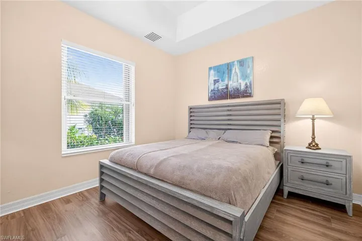 Bedroom featuring wood finished floors