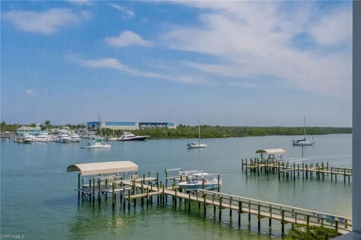 Two boat docks.  401 boat dock on the right on the end
