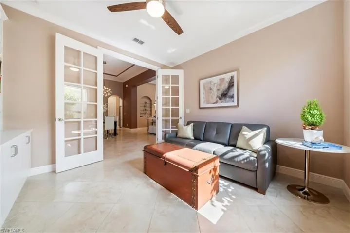 Den used as 3rd bedroom and Office