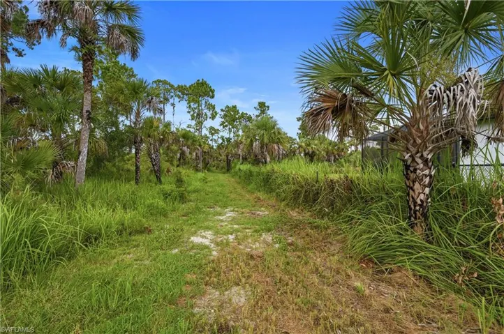 Access to back side of property