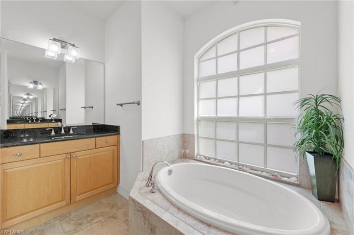 Both sinks have plenty of space for storage and counter space. Here you will again find granite.
