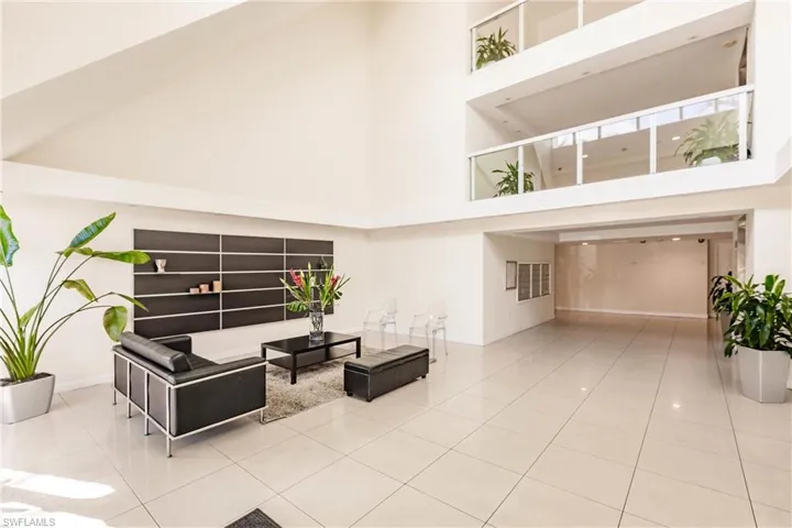 View of community lobby