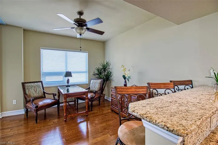 Flex space off kitchen