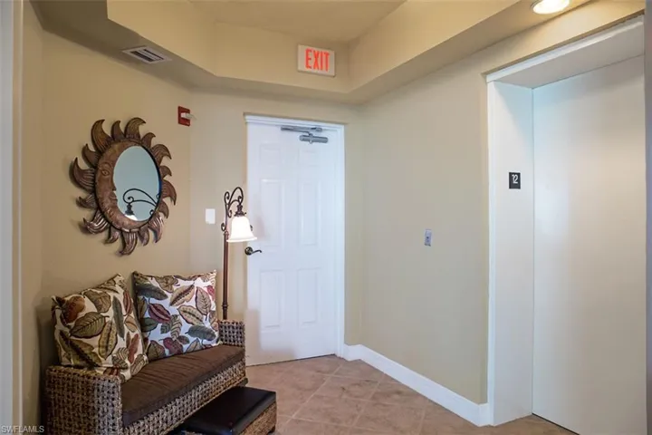 Private elevator entry