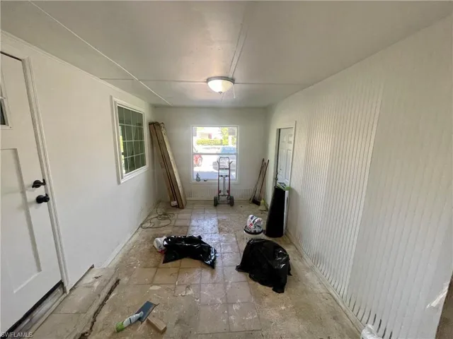 View of spare room
