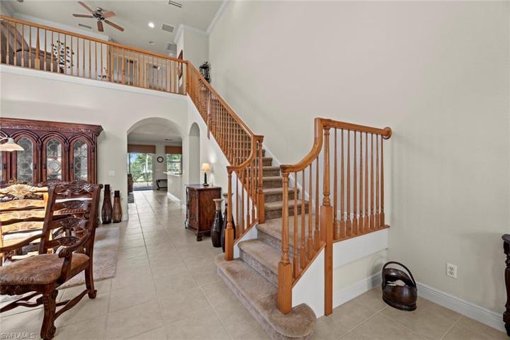 View of stairway from foyer