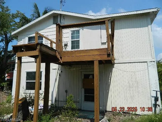 View of rear view of house