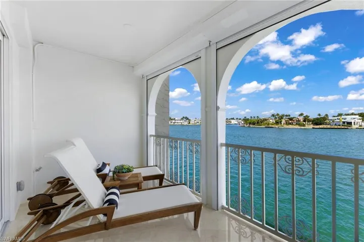 Lanai off the primary bedroom