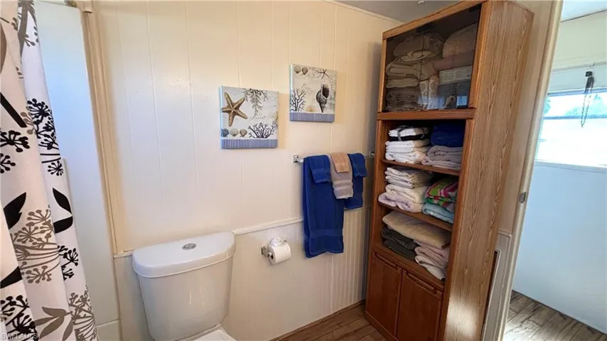 Full Bathroom features a new toilet.