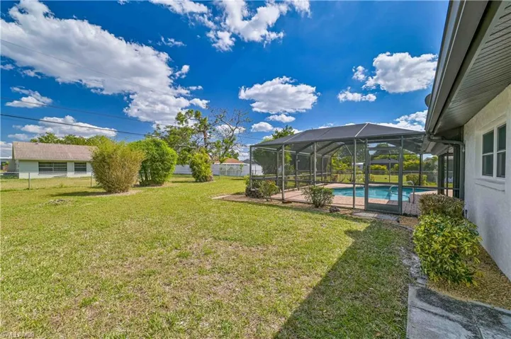 great fence in yard