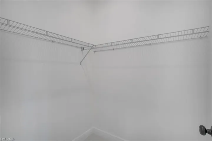 View of spacious closet