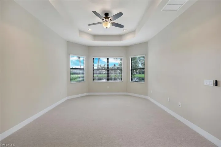 Alternate view- Master Suite/Bay windows overlooking lake