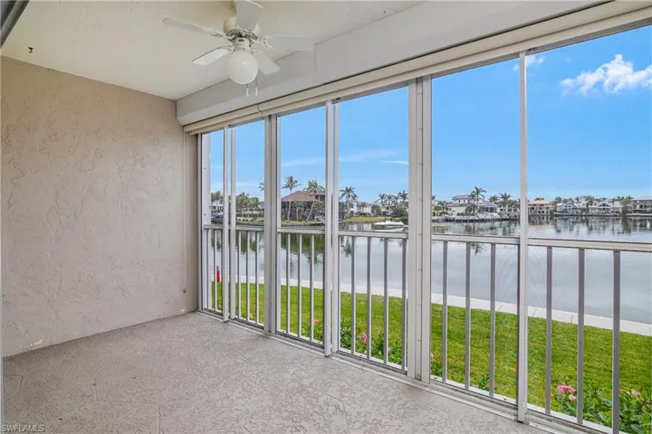 Screened Lanai with Electric Shutters