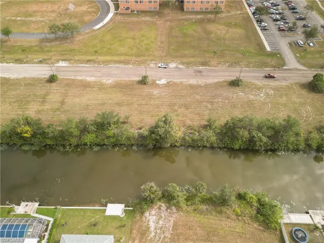 Bird's eye view from across the canal.