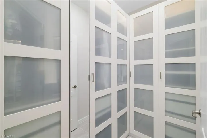 Dual custom walk-in closets