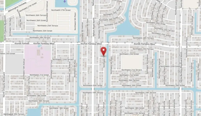 Location Map. Indicating the geographic placement of the property