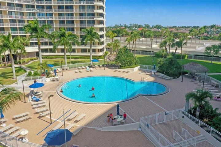Beautiful pool & social area.