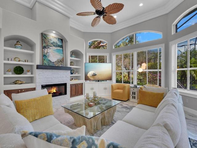Family Room w/ Fireplace