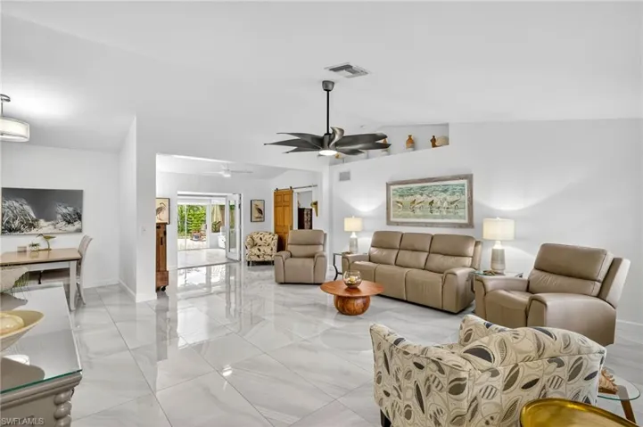 Open floor plan
