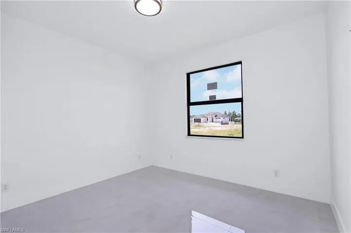 View of spare room