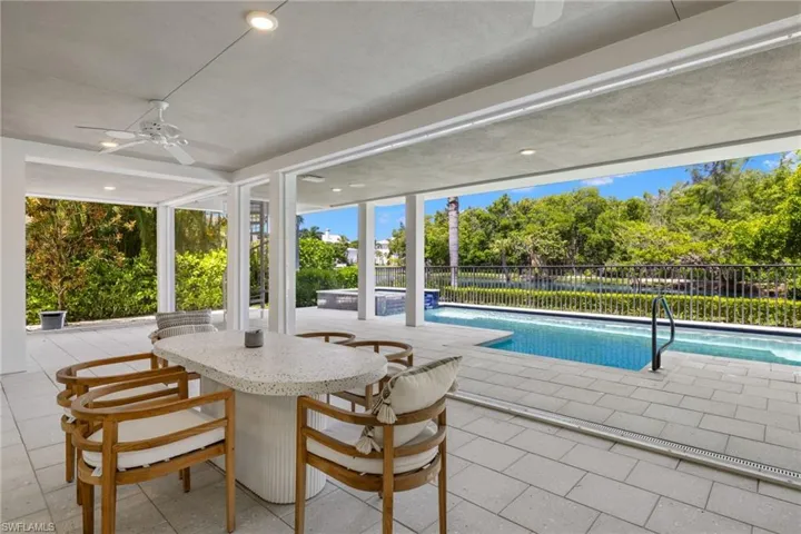 Covered screen lanai