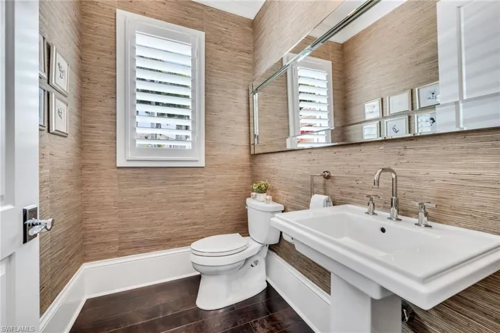 Guest powder room