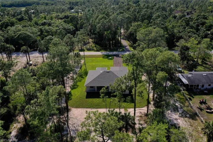 Aerial view of previously completed Lakewood ll model
