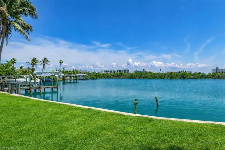 Lagoon with approx. 85' seawall