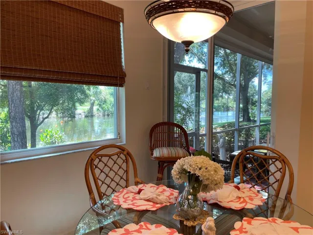View of dining area