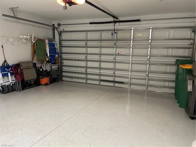 Large two car garage