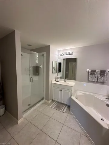 Shower and tub