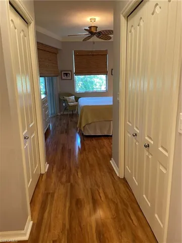 Master Bedroom with large closets