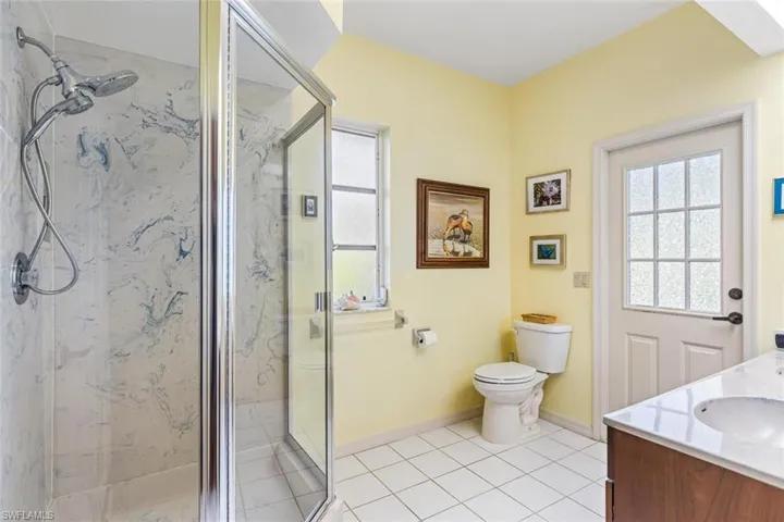 Guest Bathroom shower.